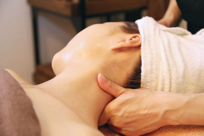 ぐっすり眠れる、ホルモンバランス整う、全身めぐるコースイメージ